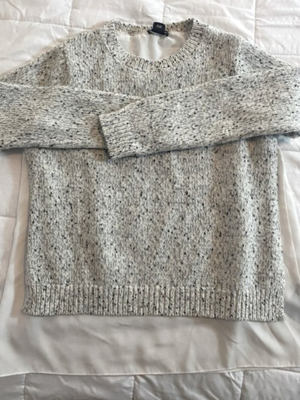 Club Monaco, Classy Elegant Sweater with Built in Shirt Sz Medium
